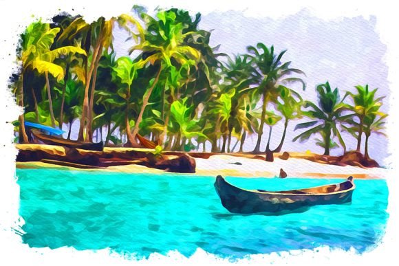 Exploring Panama South America Watercolor Illustrations for Handmade Crafting