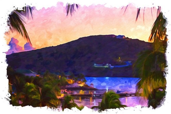 h1Antigua South America Watercolor Illustrations for Branding & Creative Projects/h1