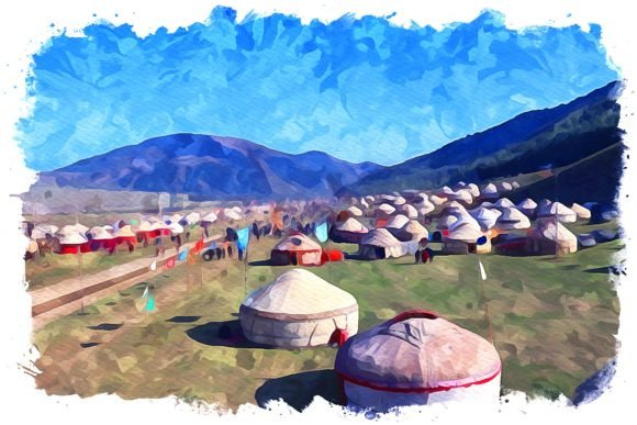 Kyrgyzstan Asia Watercolor: A Designer’s Honest Review