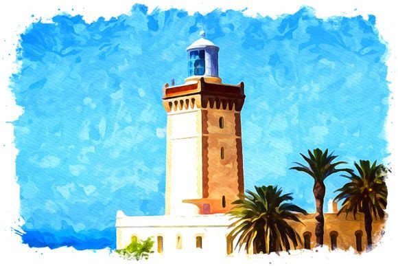 Marrakech Africa Watercolor Illustrations: A Designer’s Take for Local Branding