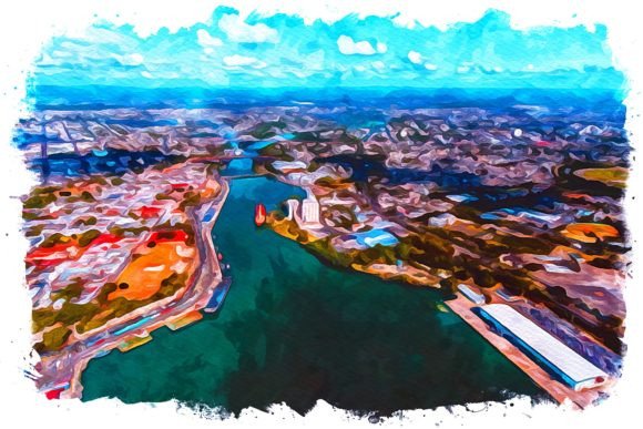 Santo Domingo Caribbean Watercolor: A Designer’s Real-World Embroidery Review