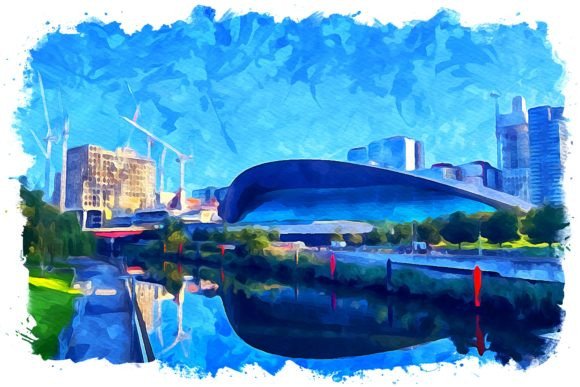 Stratford Canada Watercolor: A Fresh Editorial Illustration for Blog and Content Design
