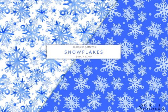 Watercolor Snowflakes Illustrations: A Designer’s Honest Review for Branding and Marketing Use