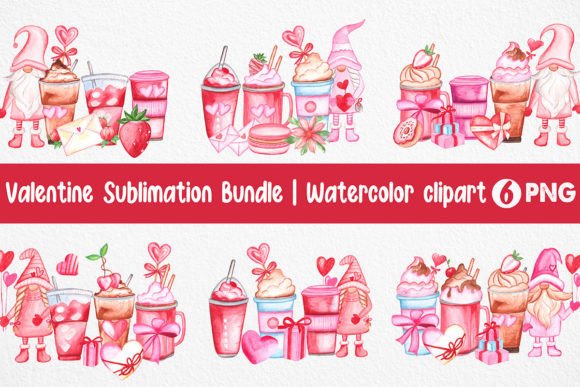 Watercolor Valentine Sublimation Bundle: A Visual Designer’s Take for Content Publishers