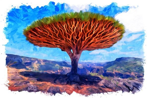 Yemen Middle East Watercolor: A Fresh Illustrations Choice for Modern Branding